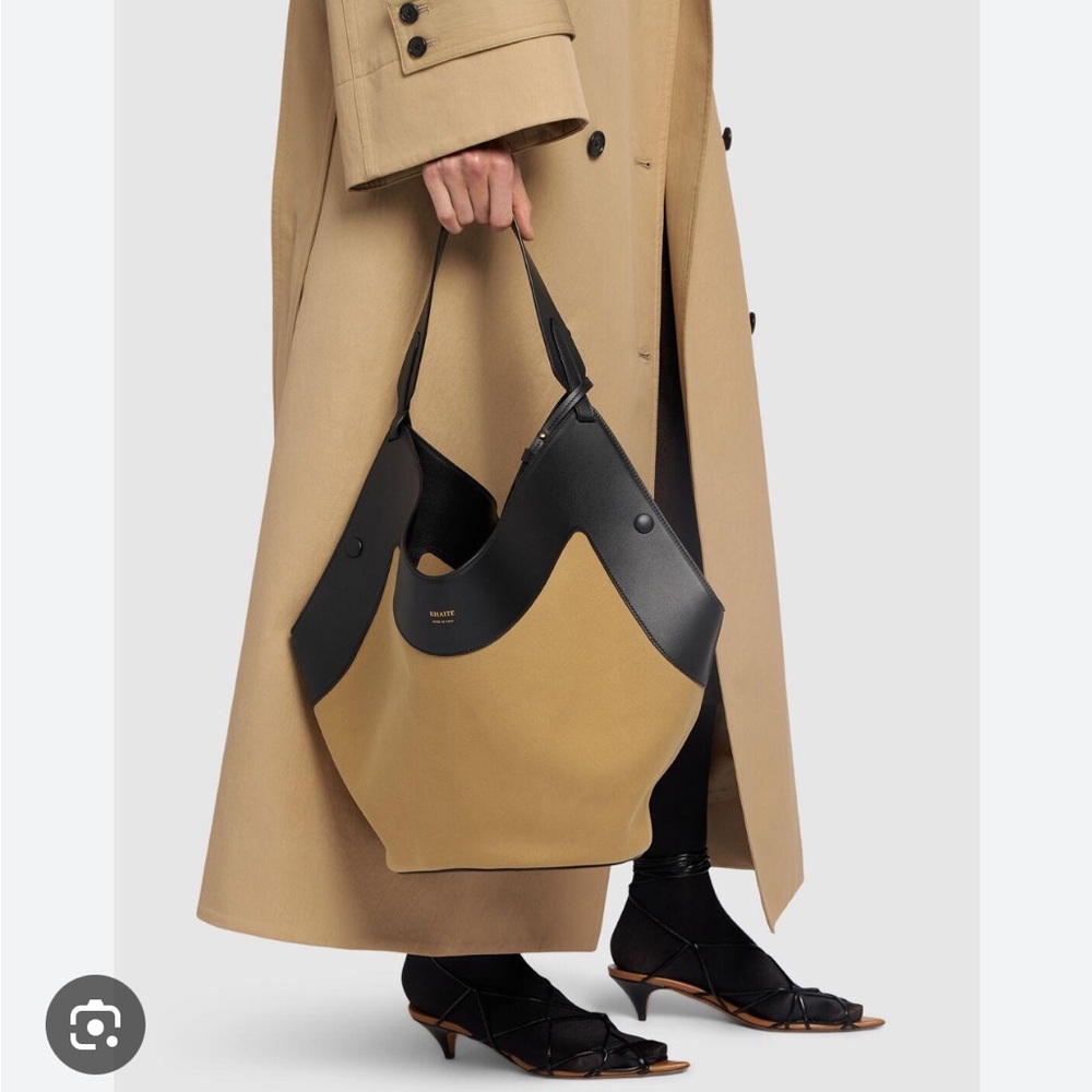 Khaite Lotus Canvas Bag